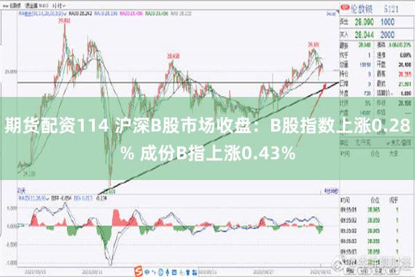 期货配资114 沪深B股市场收盘：B股指数上涨0.28% 成份B指上涨0.43%